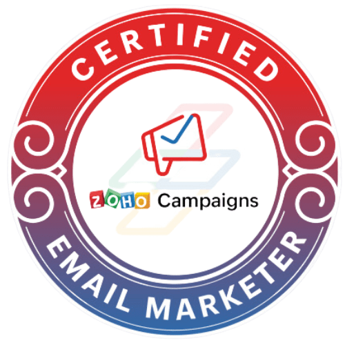 Infolytics SA has a team of Certified Zoho Campaigns Consultants