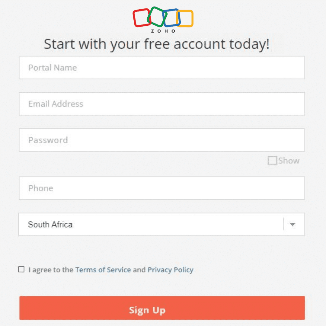 Zoho South Africa Free Trial