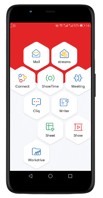 Zoho Workplace Features Apps